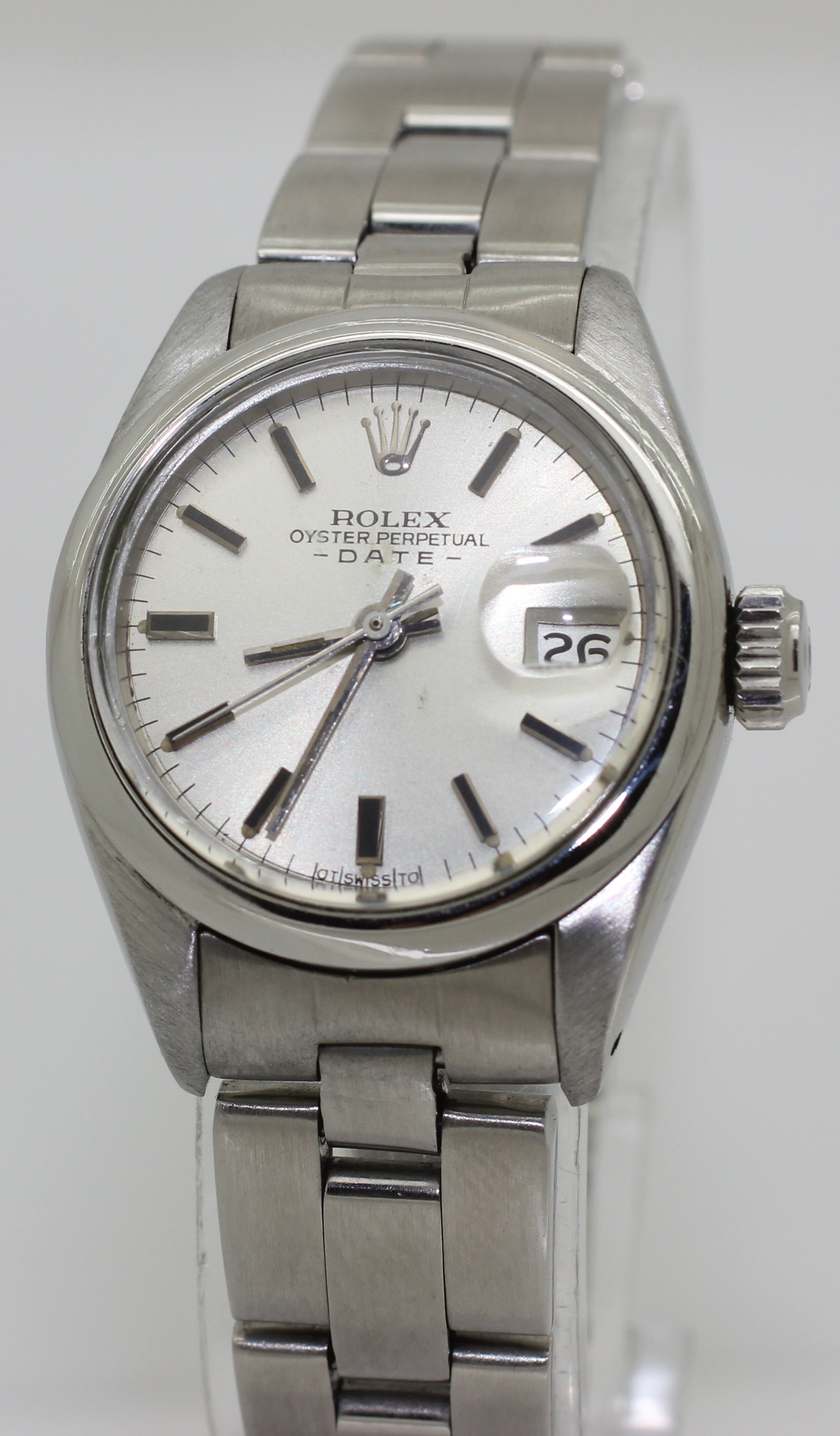 1980 Stainless Steel Ladies Rolex Oyster Perpetual Date 6916 Cal. 2030 25mm Auto
